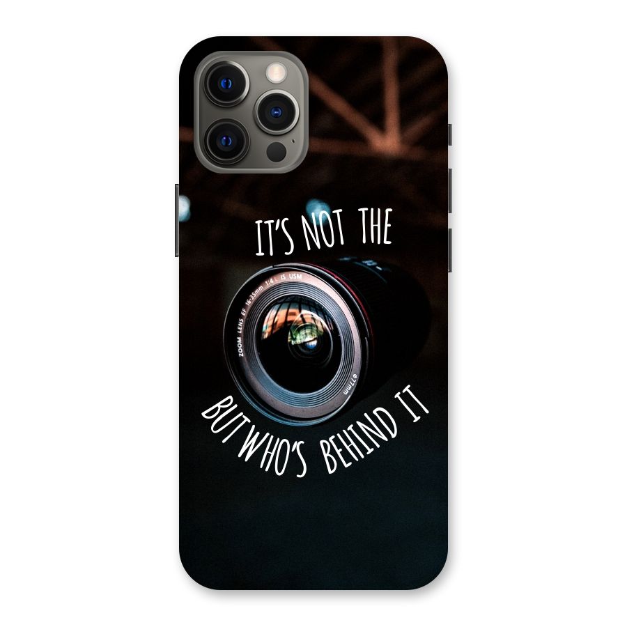 Camera Quote Back Case for iPhone 12 Pro Max