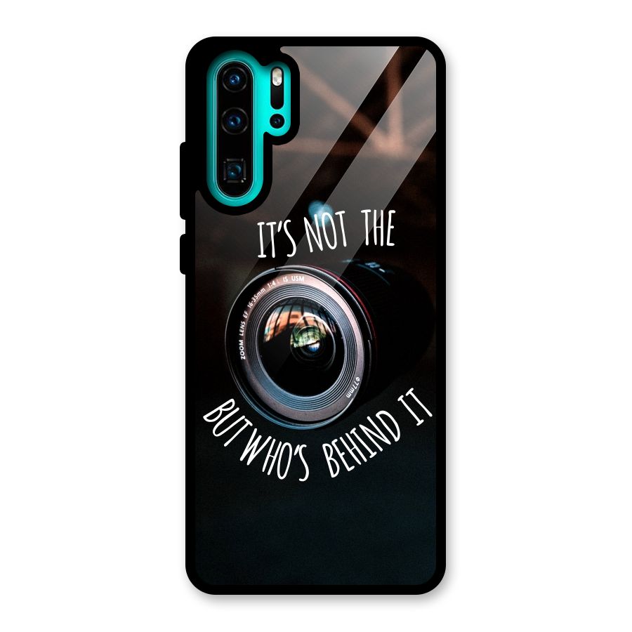 Camera Quote Glass Back Case for Huawei P30 Pro