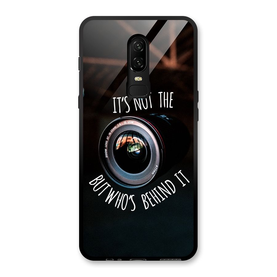 Camera Quote Glass Back Case for OnePlus 6