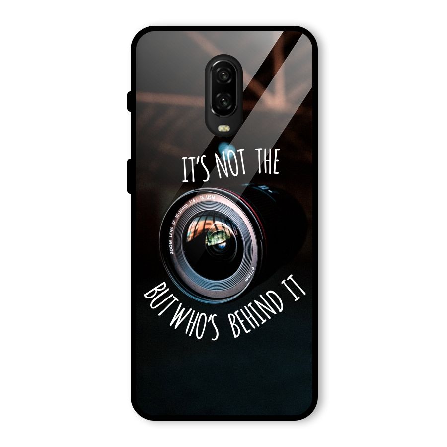 Camera Quote Glass Back Case for OnePlus 6T