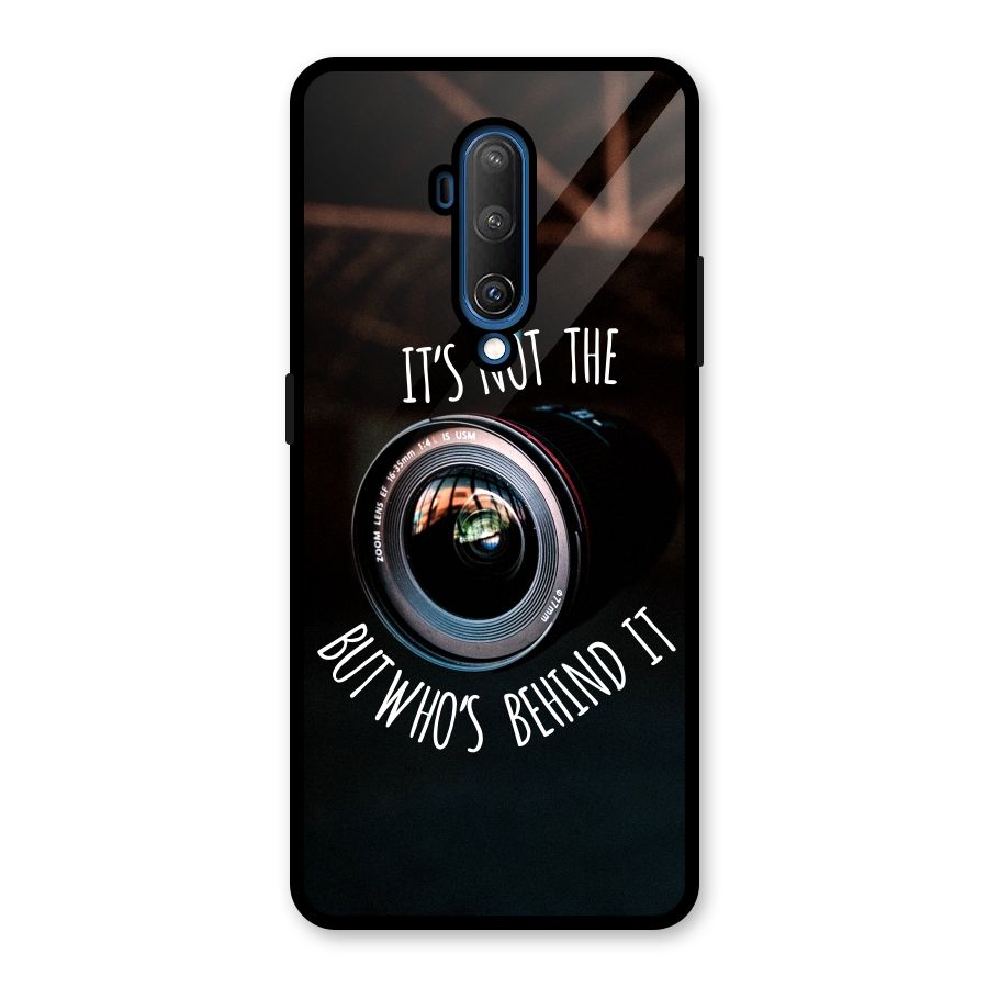 Camera Quote Glass Back Case for OnePlus 7T Pro