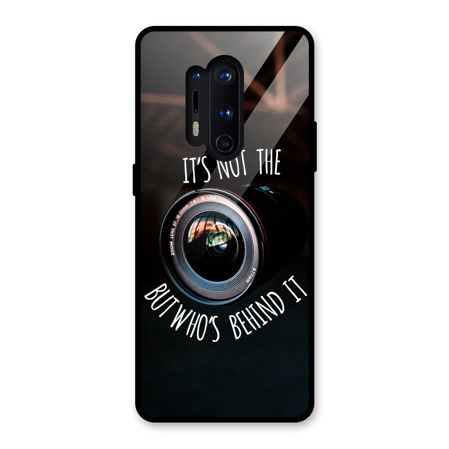 Camera Quote Glass Back Case for OnePlus 8 Pro