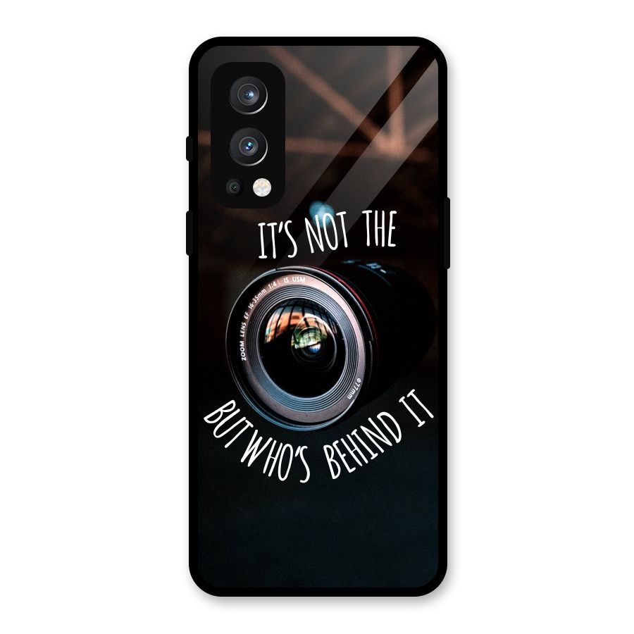 Camera Quote Glass Back Case for OnePlus Nord 2 5G
