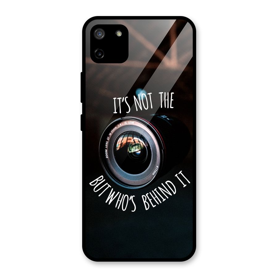 Camera Quote Glass Back Case for Realme C11
