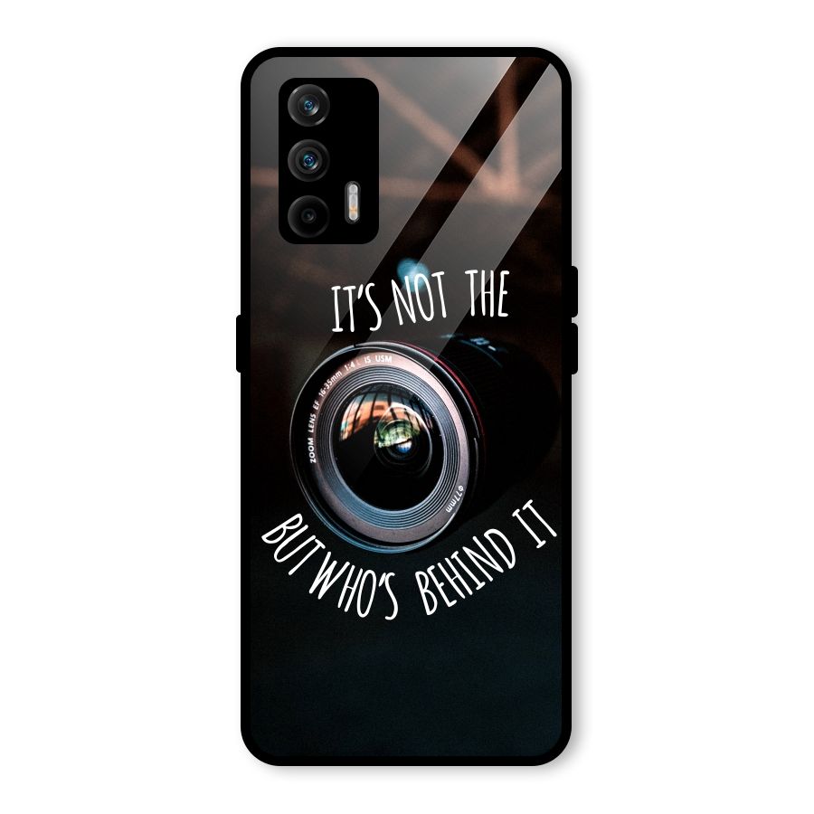 Camera Quote Glass Back Case for Realme GT 5G