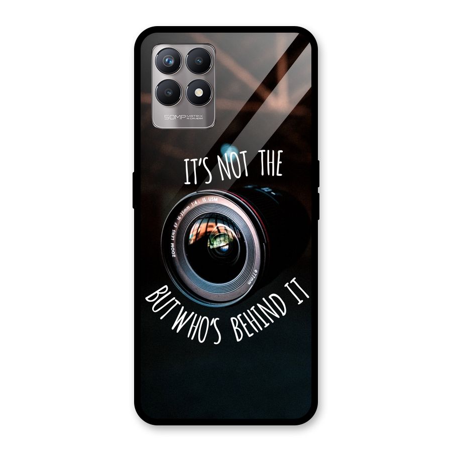 Camera Quote Glass Back Case for Realme Narzo 50