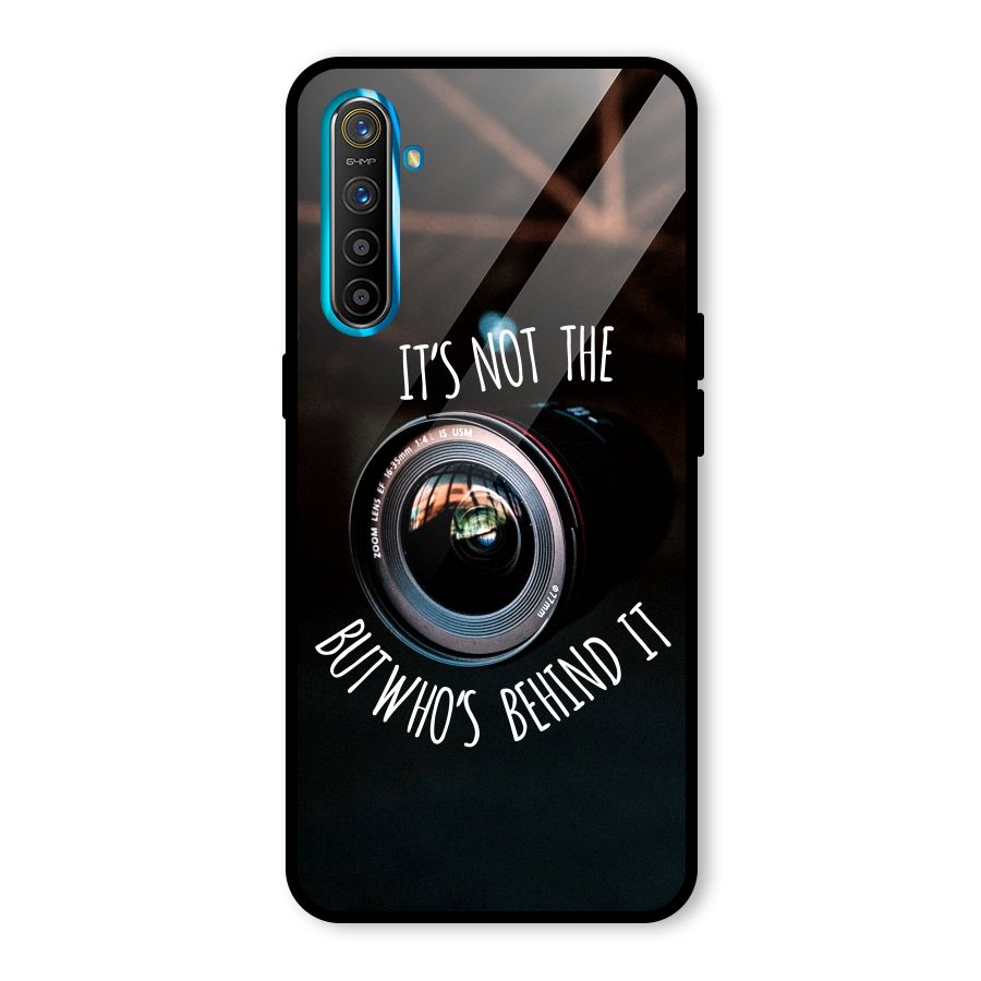 Camera Quote Glass Back Case for Realme X2