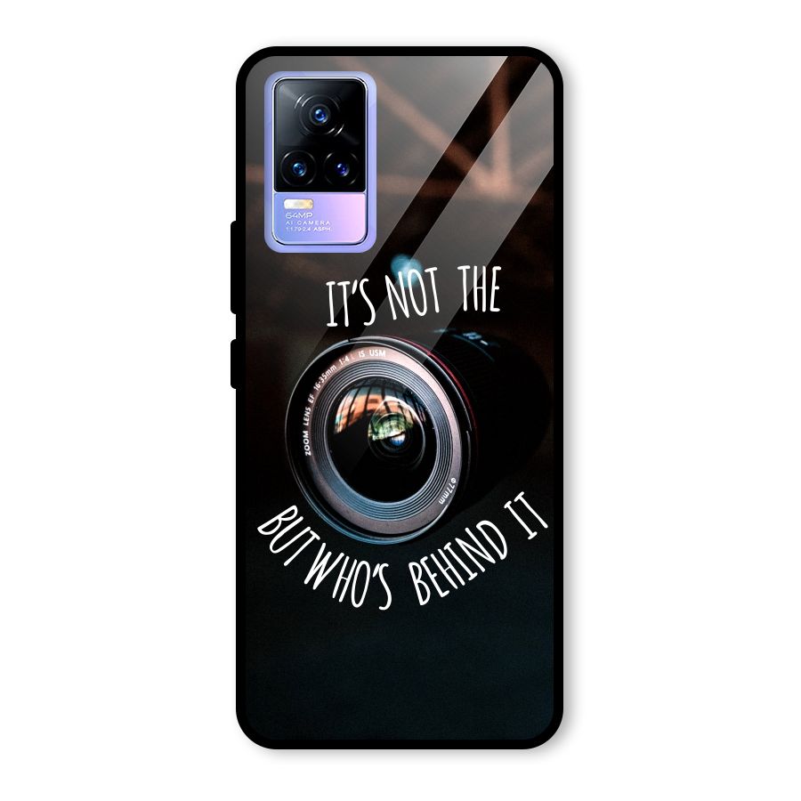 Camera Quote Glass Back Case for Vivo Y73