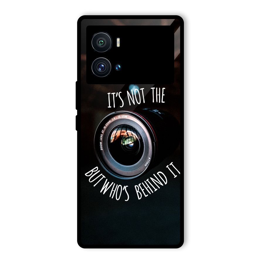 Camera Quote Glass Back Case for Vivo iQOO 9 Pro