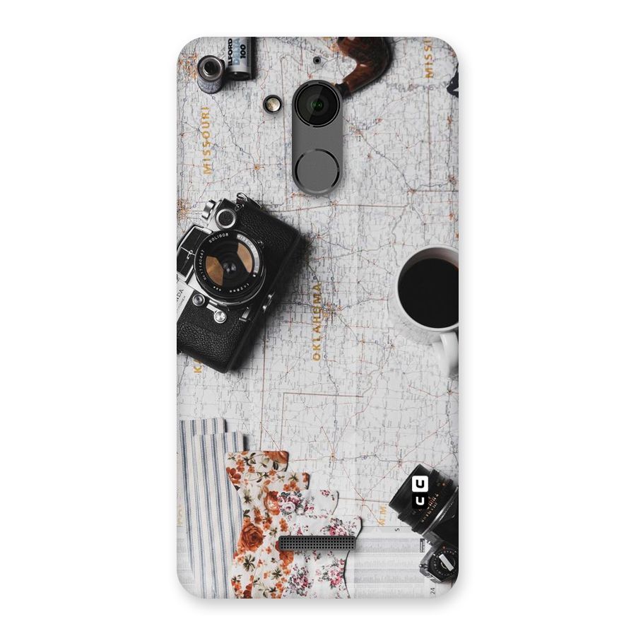Camera Smoky Pipe Back Case for Coolpad Note 5