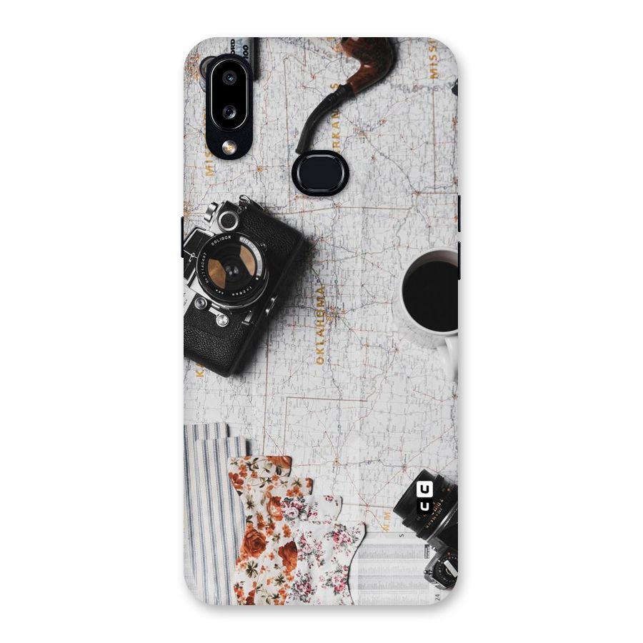 Camera Smoky Pipe Back Case for Galaxy A10s