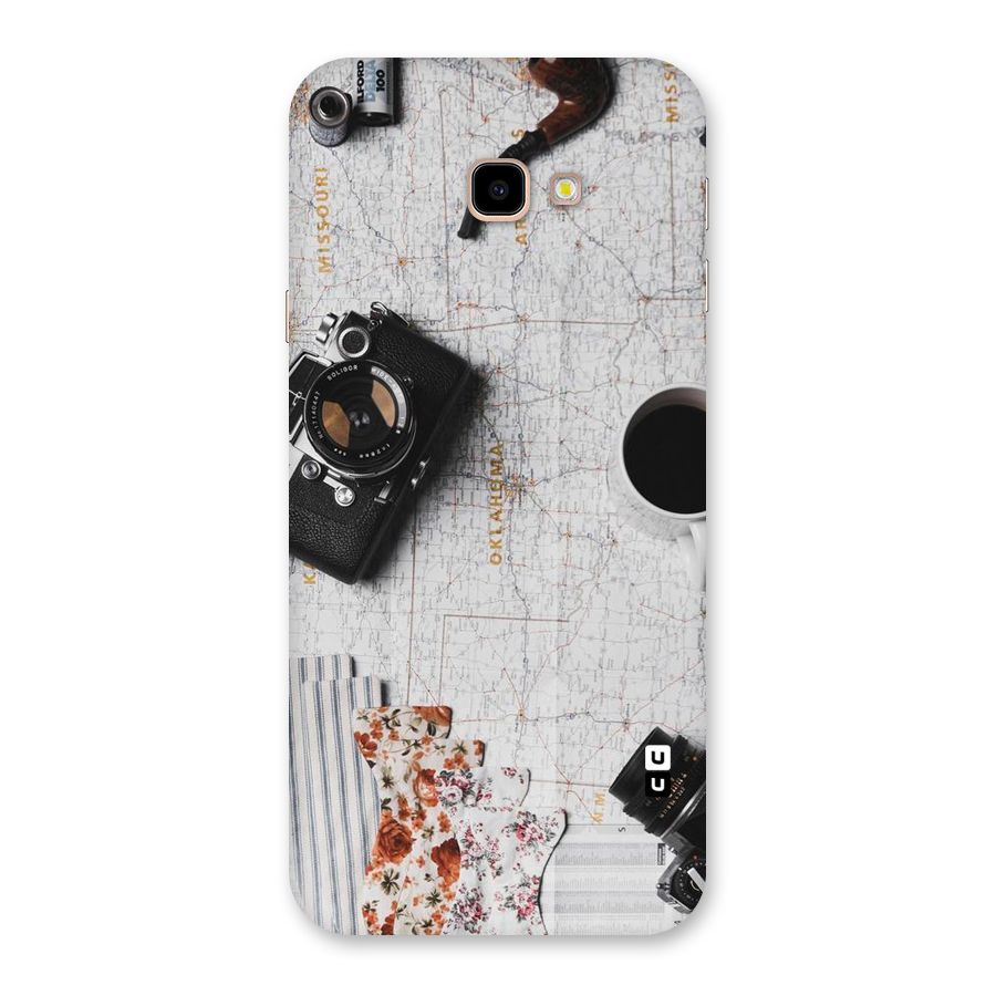 Camera Smoky Pipe Back Case for Galaxy J4 Plus