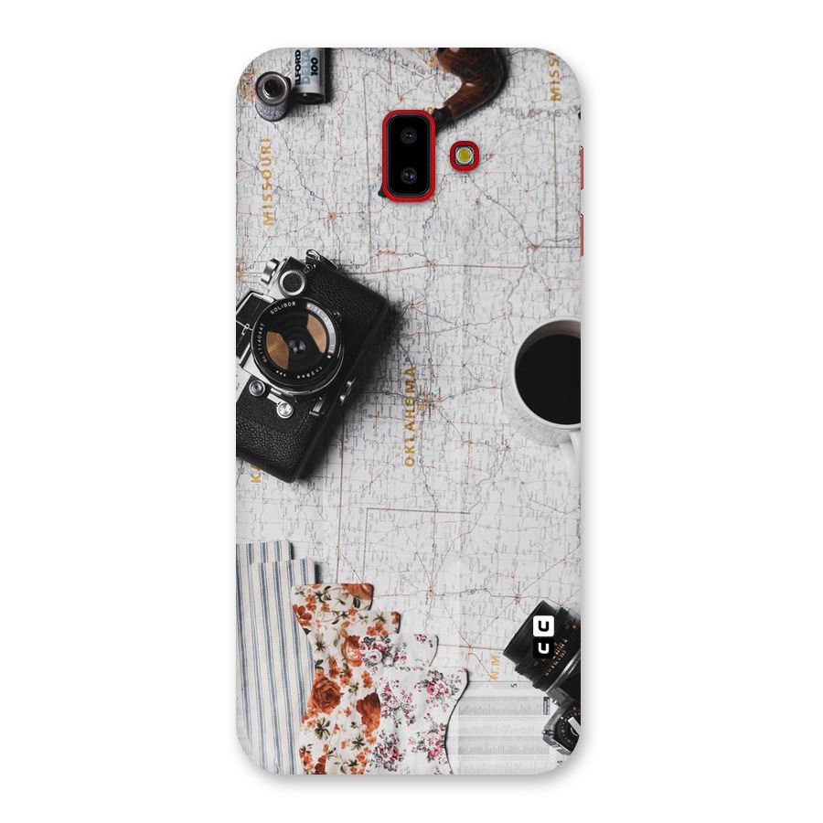 Camera Smoky Pipe Back Case for Galaxy J6 Plus