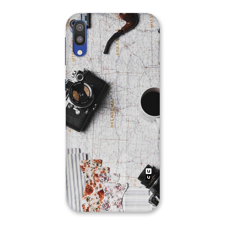 Camera Smoky Pipe Back Case for Galaxy M10