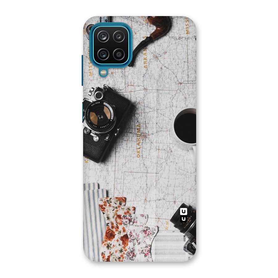 Camera Smoky Pipe Back Case for Galaxy M12