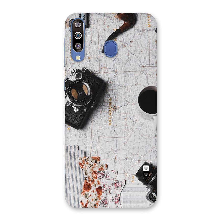 Camera Smoky Pipe Back Case for Galaxy M30