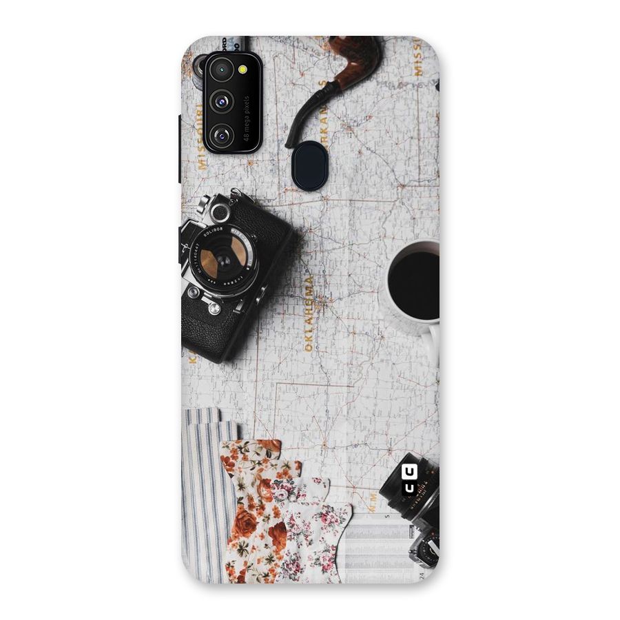 Camera Smoky Pipe Back Case for Galaxy M30s