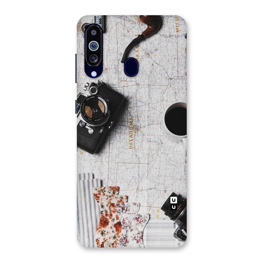Camera Smoky Pipe Back Case for Galaxy M40