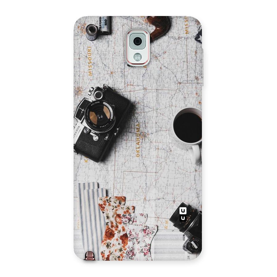 Camera Smoky Pipe Back Case for Galaxy Note 3