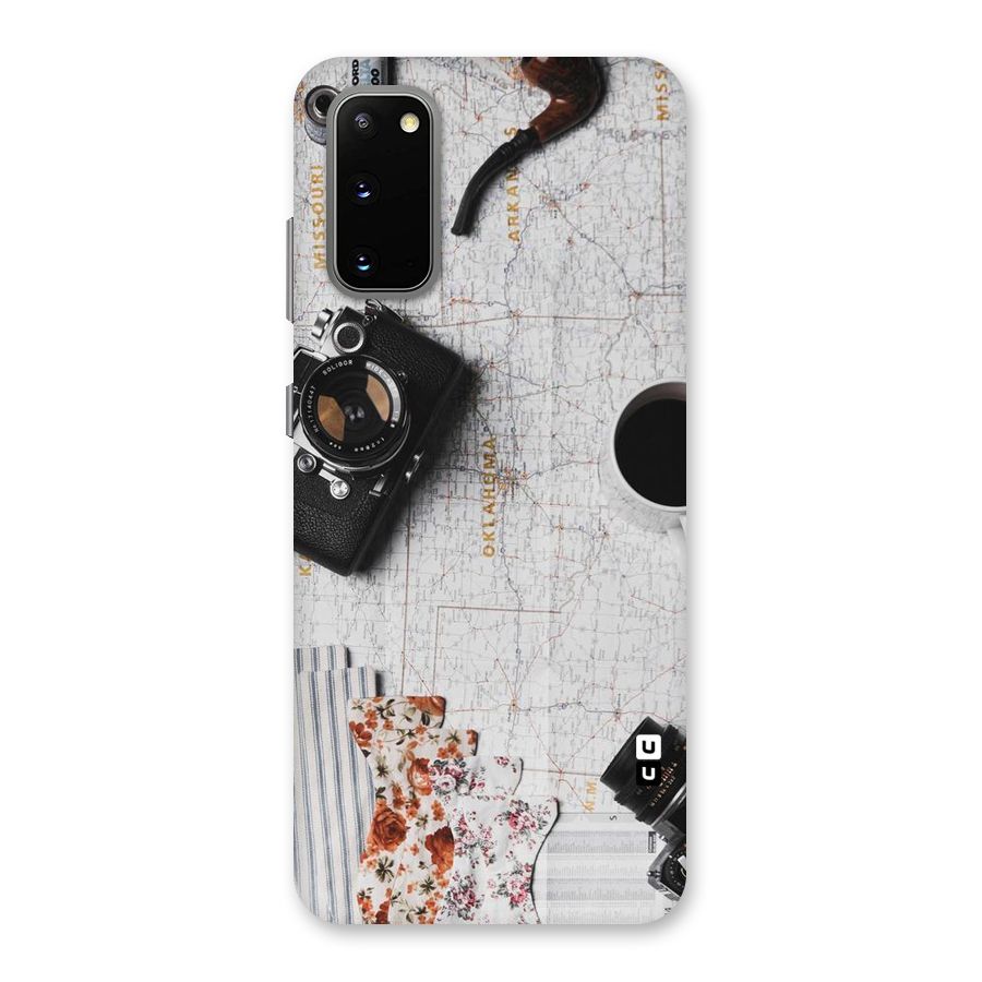Camera Smoky Pipe Back Case for Galaxy S20