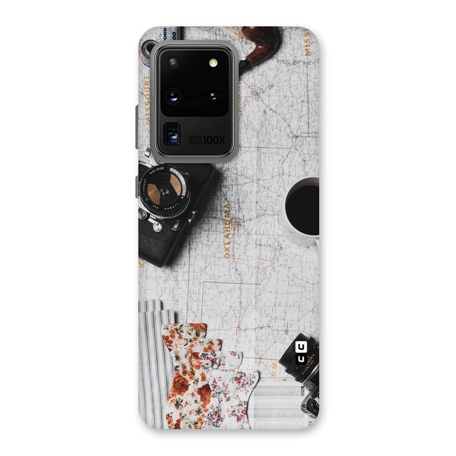 Camera Smoky Pipe Back Case for Galaxy S20 Ultra