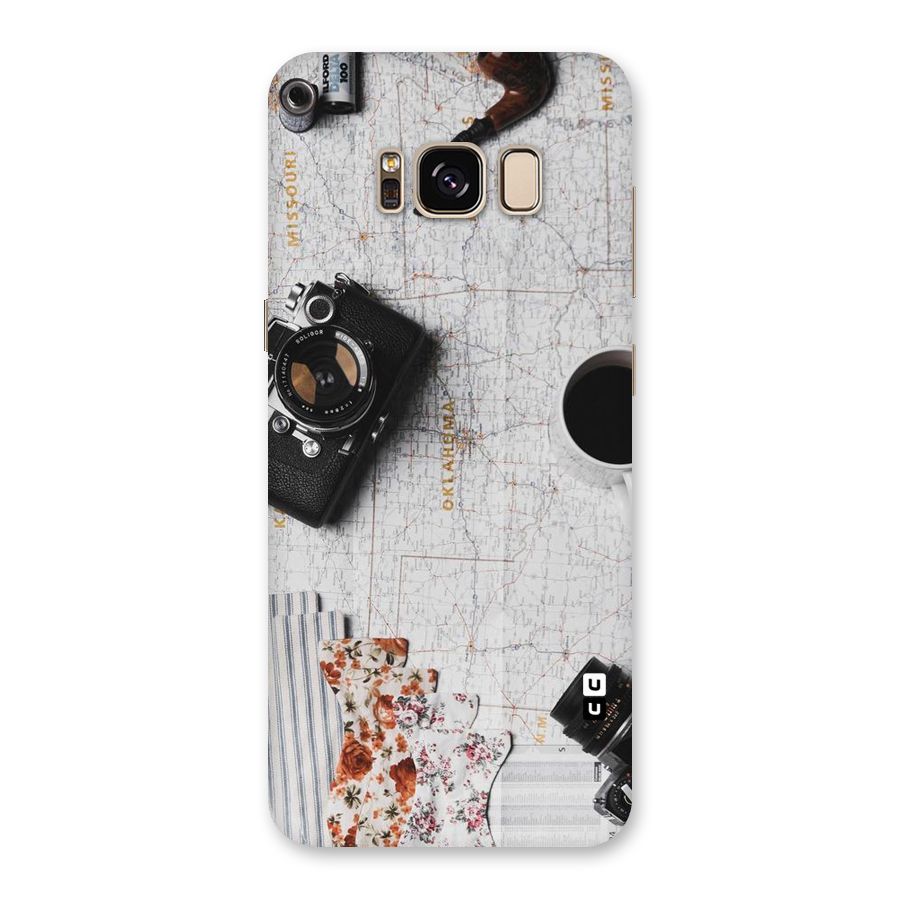 Camera Smoky Pipe Back Case for Galaxy S8