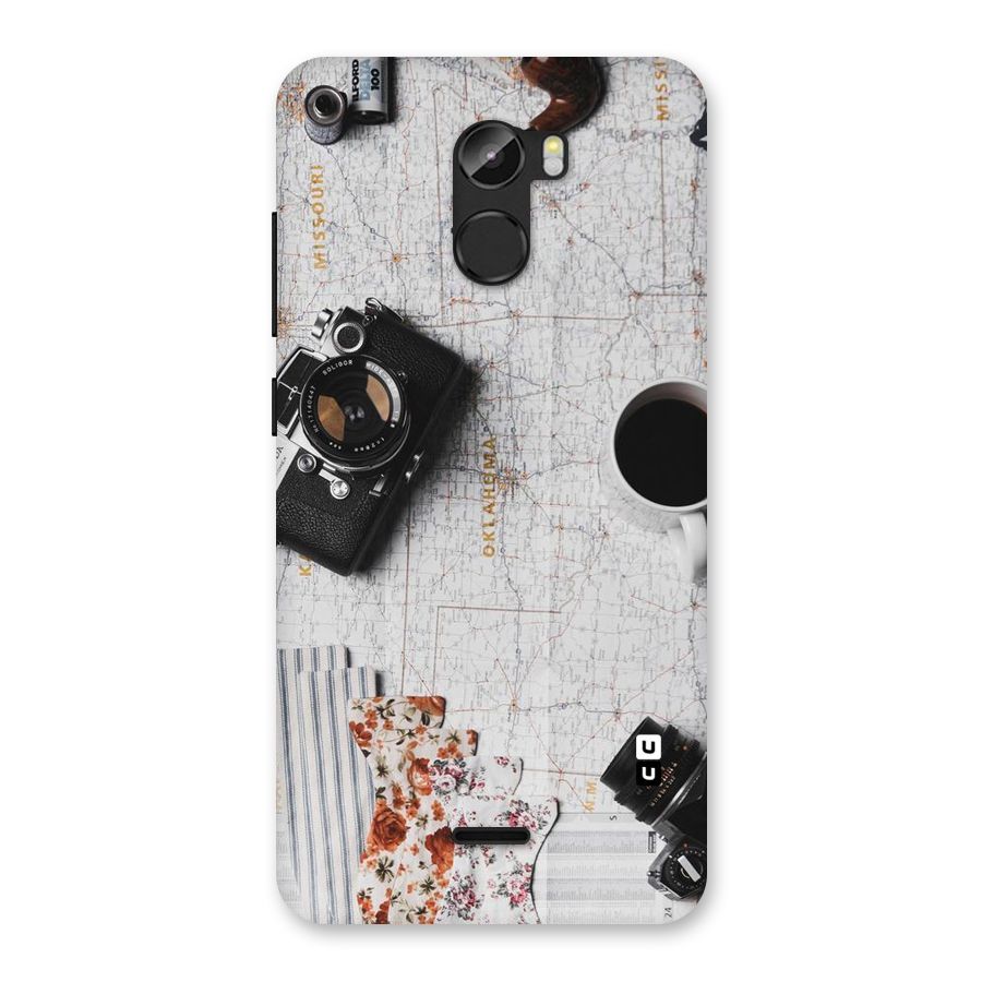 Camera Smoky Pipe Back Case for Gionee X1