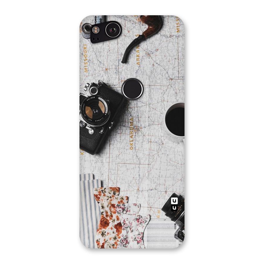 Camera Smoky Pipe Back Case for Google Pixel 2