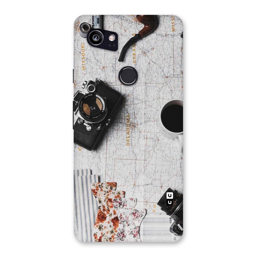 Camera Smoky Pipe Back Case for Google Pixel 2 XL