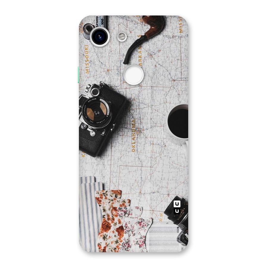 Camera Smoky Pipe Back Case for Google Pixel 3