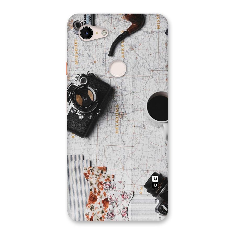 Camera Smoky Pipe Back Case for Google Pixel 3 XL