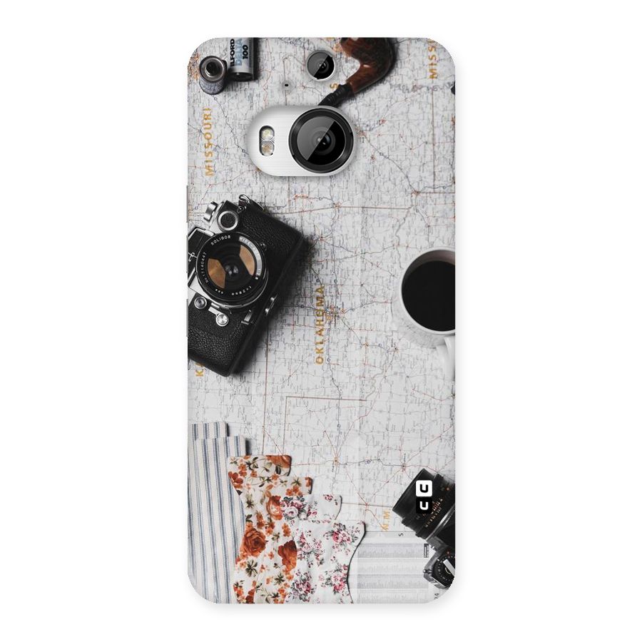 Camera Smoky Pipe Back Case for HTC One M9 Plus