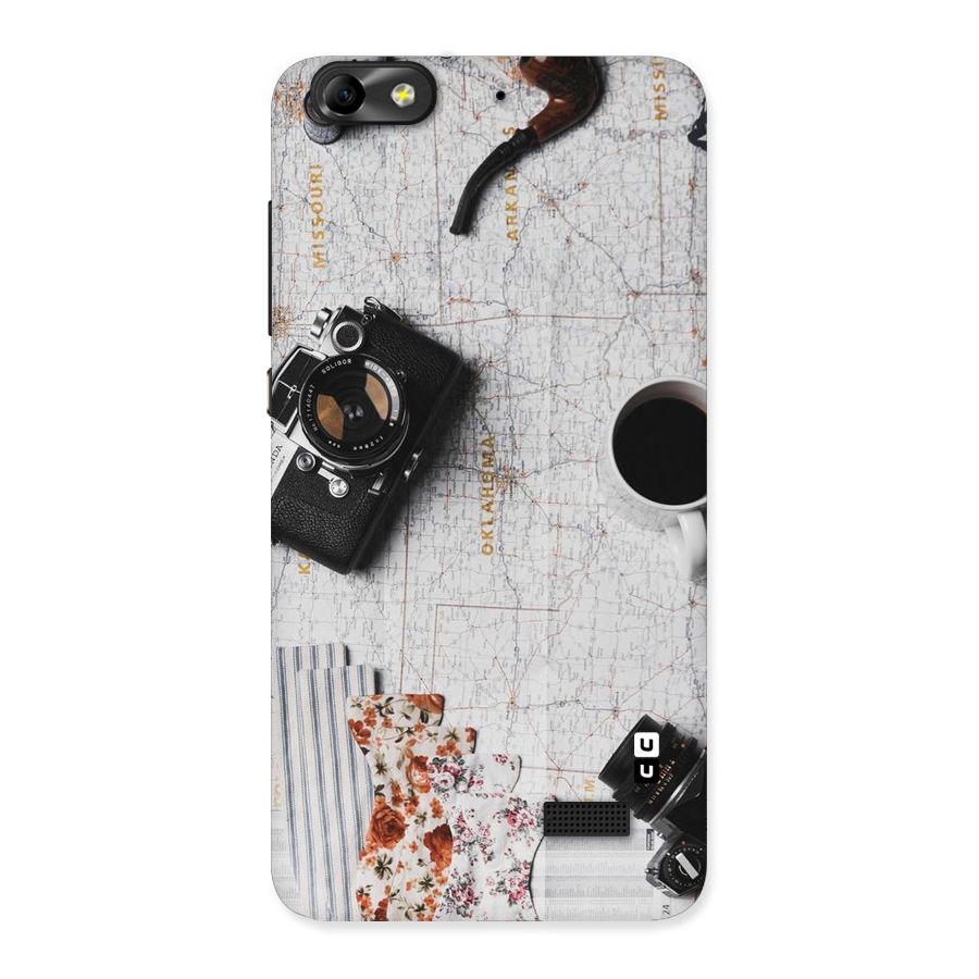 Camera Smoky Pipe Back Case for Honor 4C