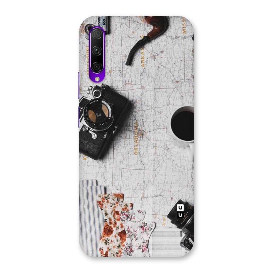 Camera Smoky Pipe Back Case for Honor 9X Pro