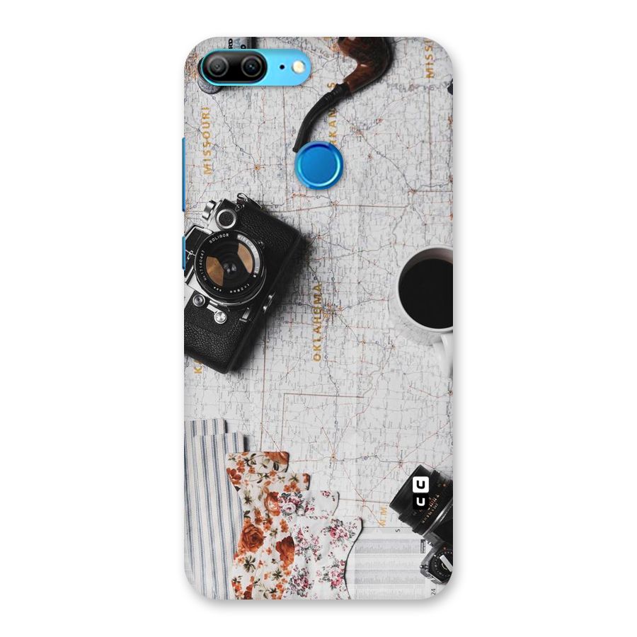 Camera Smoky Pipe Back Case for Honor 9 Lite