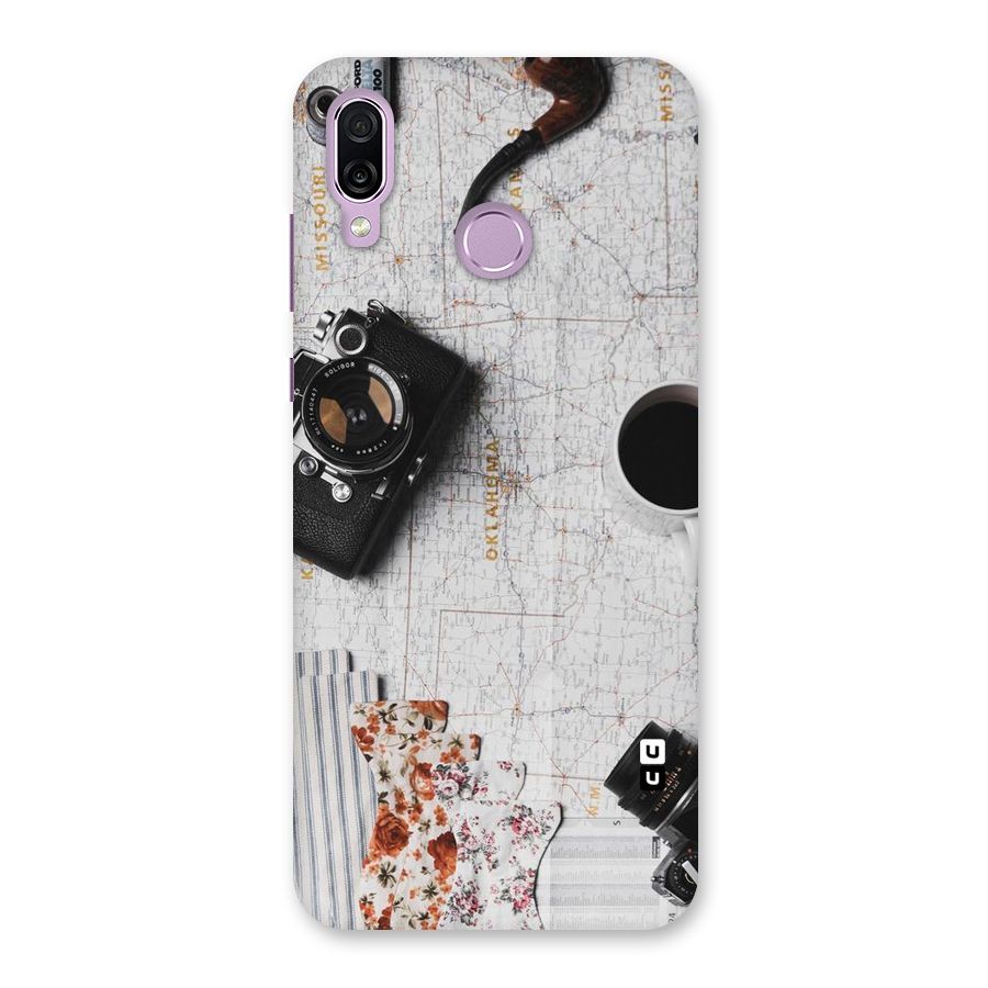 Camera Smoky Pipe Back Case for Honor Play