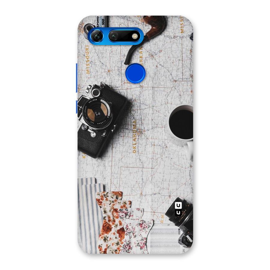 Camera Smoky Pipe Back Case for Honor View 20