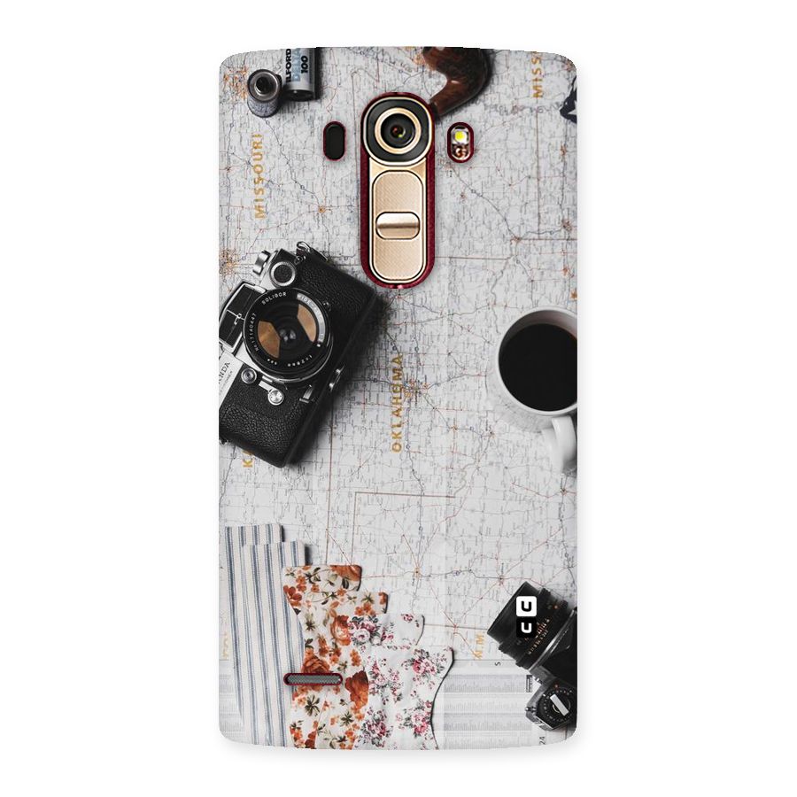 Camera Smoky Pipe Back Case for LG G4