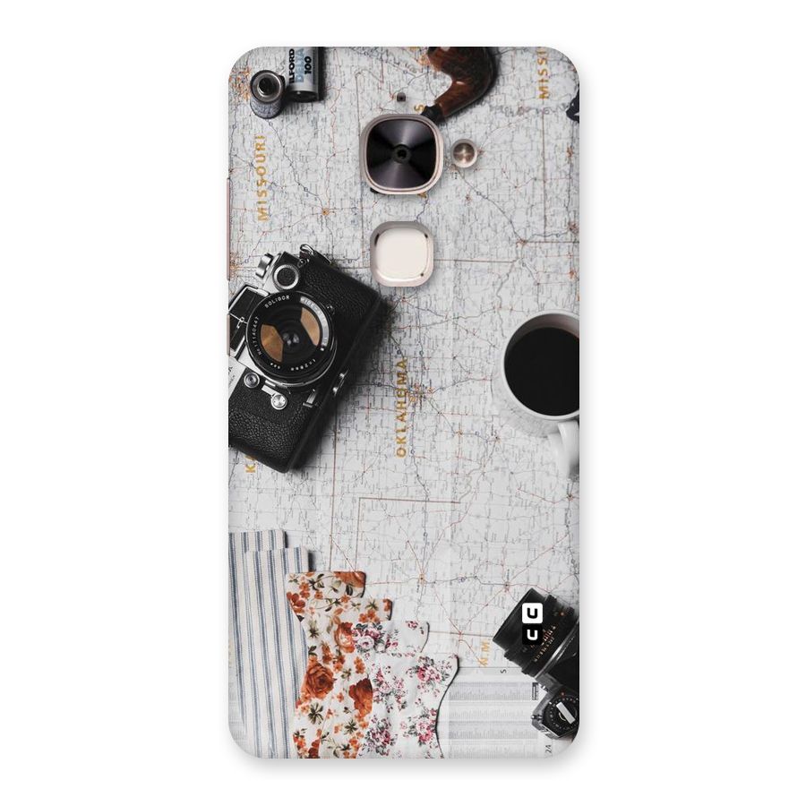 Camera Smoky Pipe Back Case for Le 2