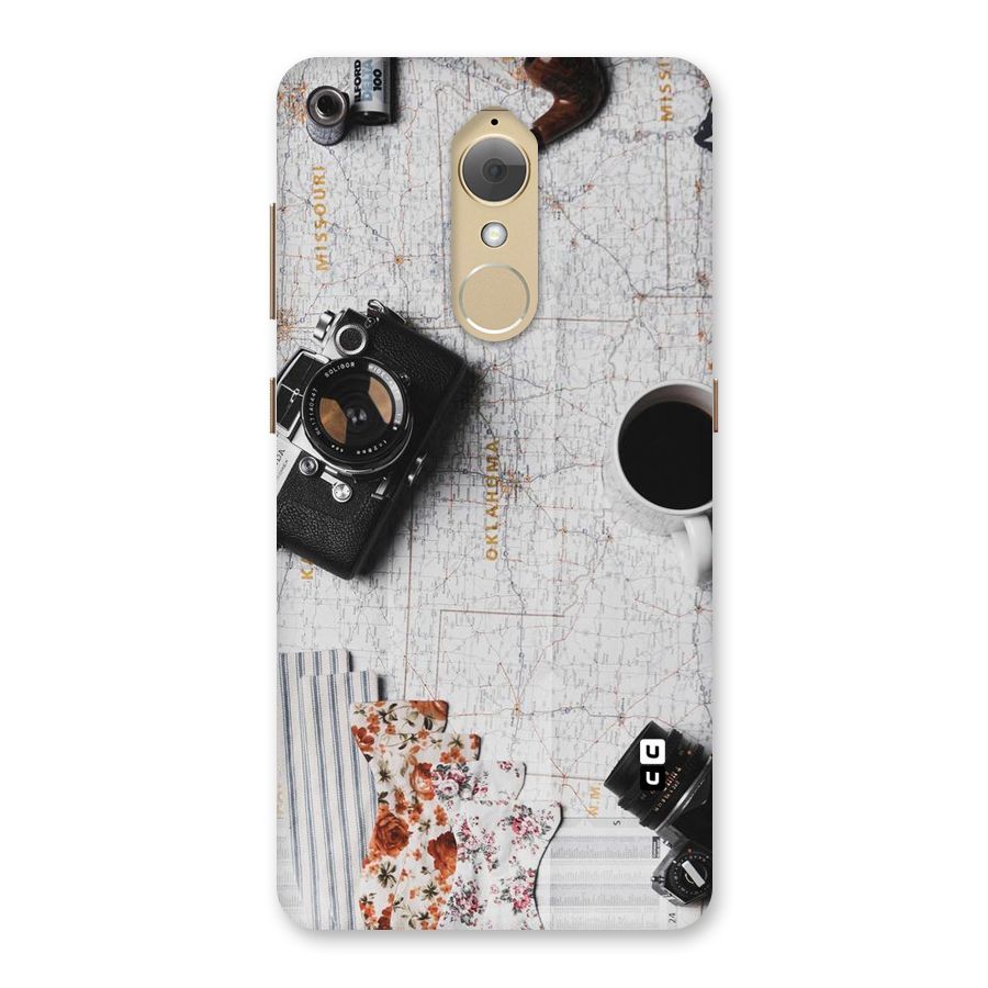 Camera Smoky Pipe Back Case for Lenovo K8