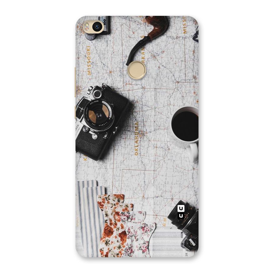 Camera Smoky Pipe Back Case for Mi Max 2