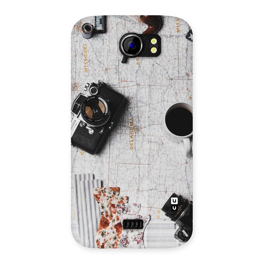 Camera Smoky Pipe Back Case for Micromax Canvas 2 A110