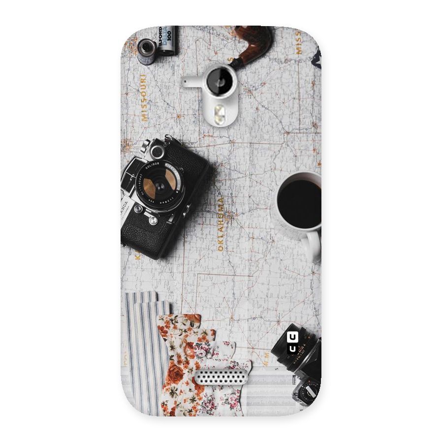 Camera Smoky Pipe Back Case for Micromax Canvas HD A116