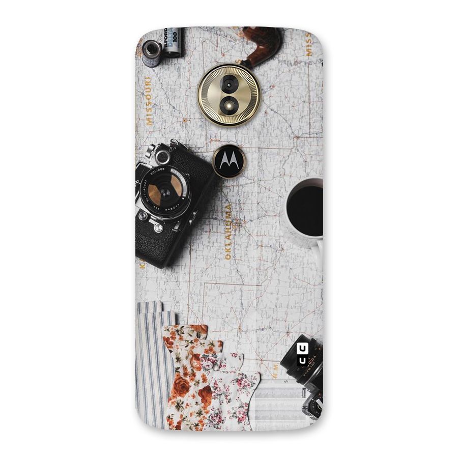 Camera Smoky Pipe Back Case for Moto G6 Play