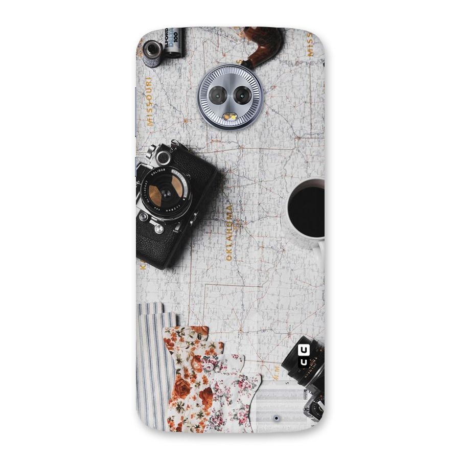 Camera Smoky Pipe Back Case for Moto G6 Plus