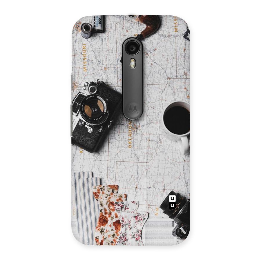 Camera Smoky Pipe Back Case for Moto G Turbo