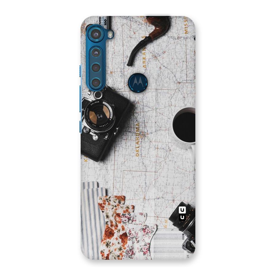Camera Smoky Pipe Back Case for Motorola One Fusion Plus