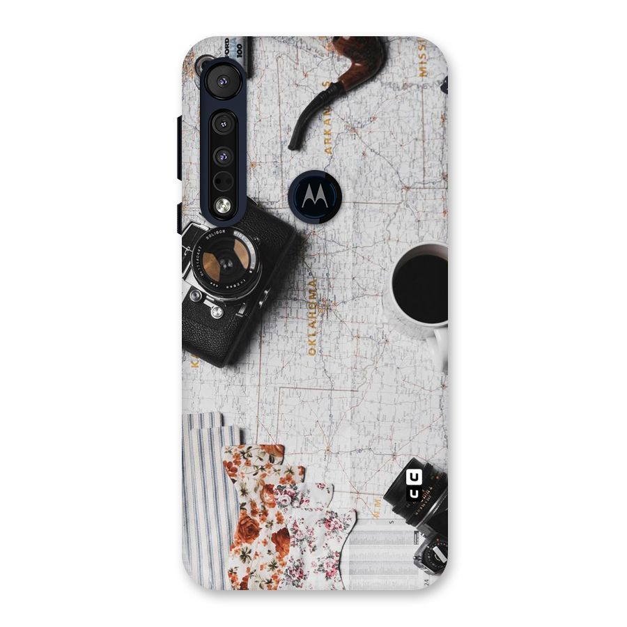 Camera Smoky Pipe Back Case for Motorola One Macro