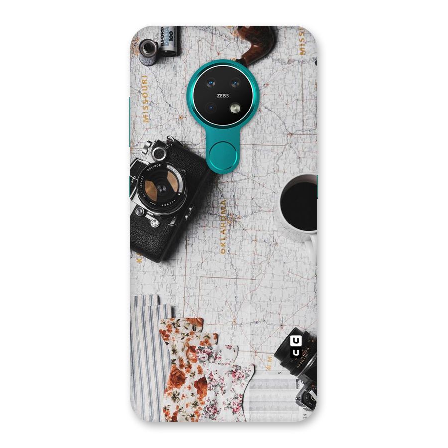 Camera Smoky Pipe Back Case for Nokia 7.2