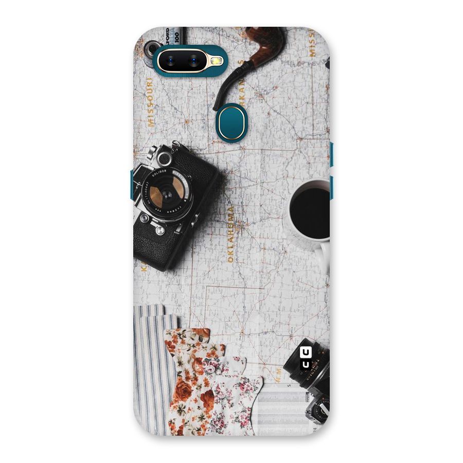 Camera Smoky Pipe Back Case for Oppo A11k